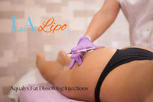 Woman having fat dissolving injections Midhurst on thighs