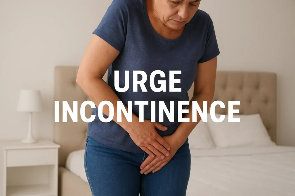 how to manage urge incontinence Midhurst symptoms
